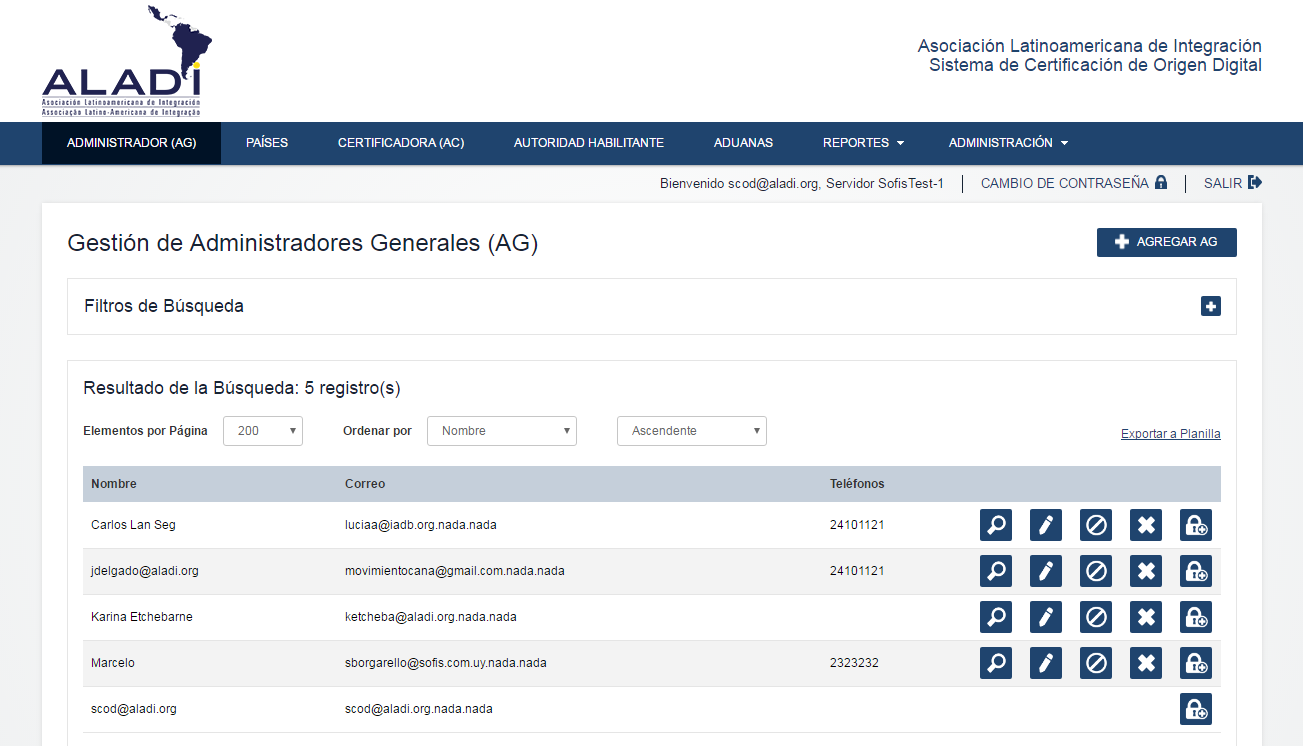 Certificados de Origen Digital