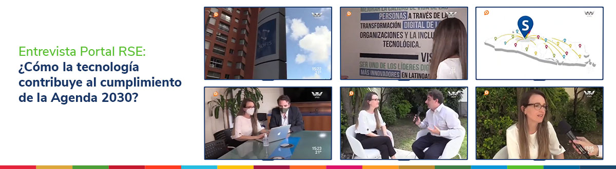 Photograph of man interviewing a woman