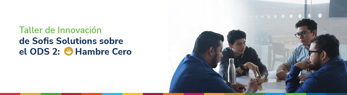 Hombres reunidos trabajando en equipo.