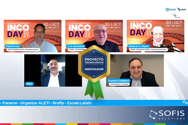 Personas participando en webinar