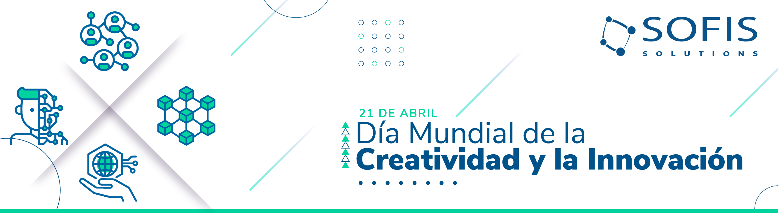 ícones relacionados com a criatividade e inovação