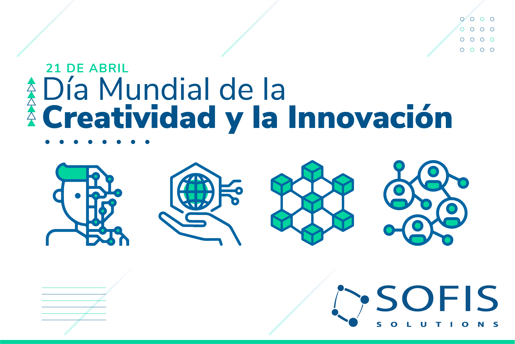 ícones relacionados com a criatividade e inovação