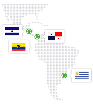 Mapa de oficinas de Sofis Solutiuons
