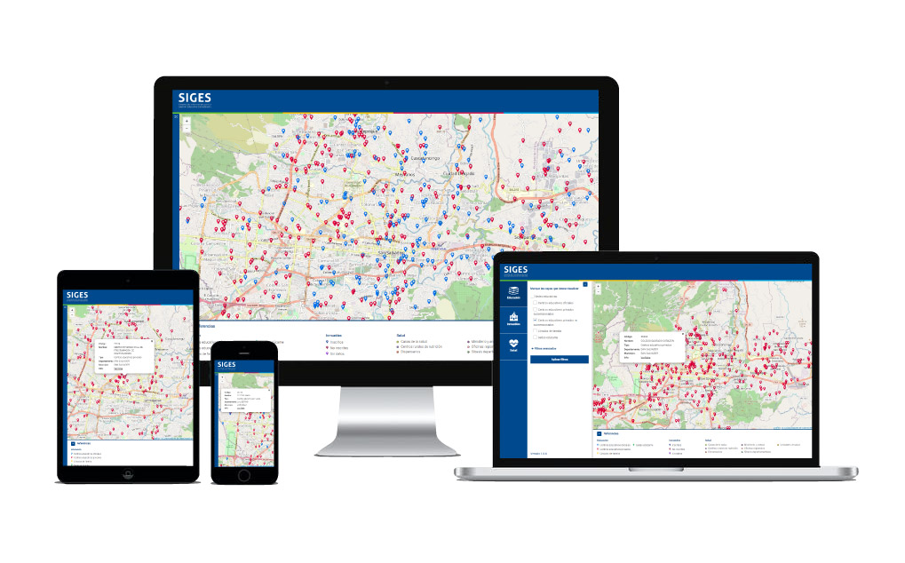 Sistema de información geográfica educativo - El Salvador