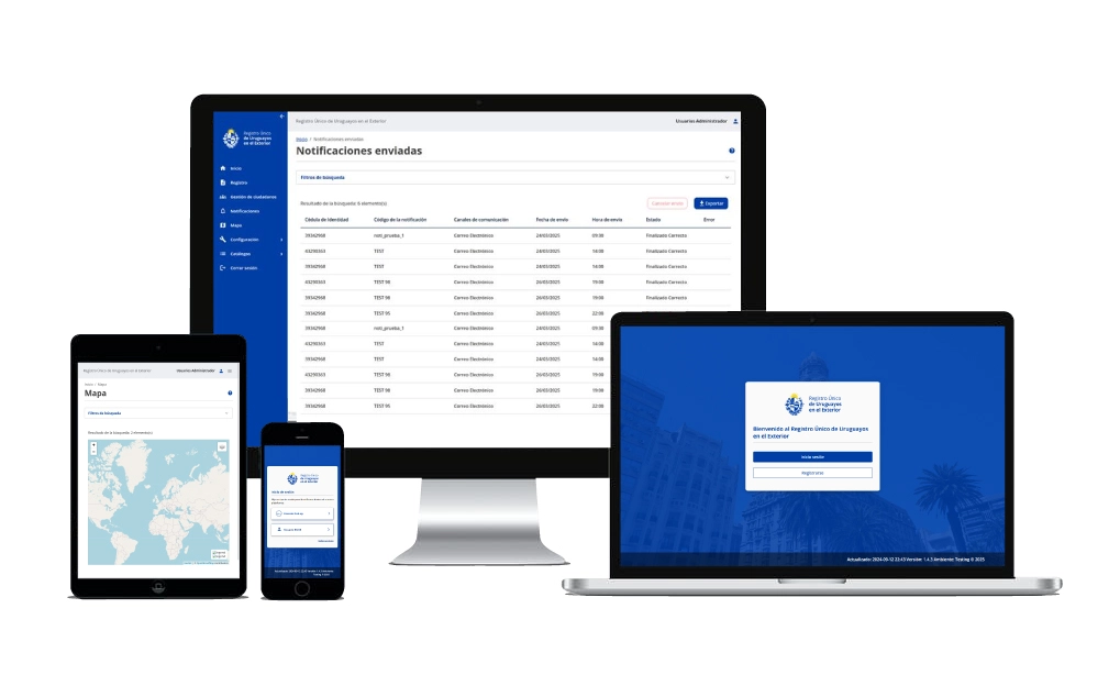 Sistema Registro Único de Uruguayos en el Exterior